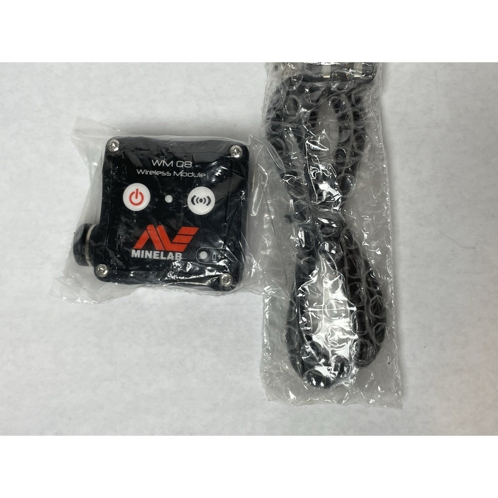Minelab WM 08 Wireless Module for Equinox 600 or 800 with usb Charging Cable NEW